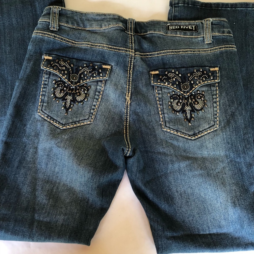Redrivet Jeans - Picture 6 of 8